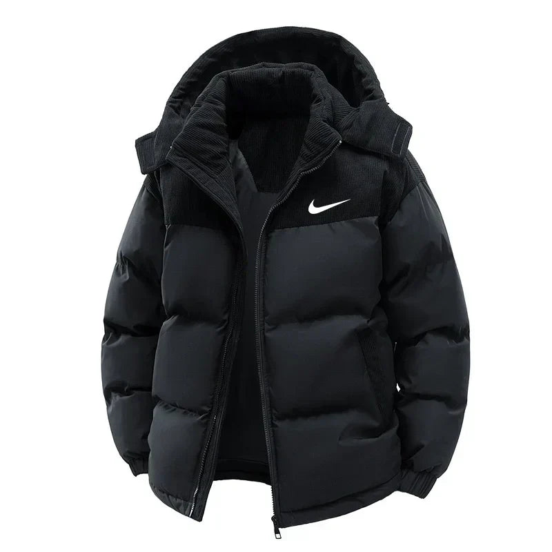 ΝΙΚᎬ - Warm, thick men's jacket with detachable hood